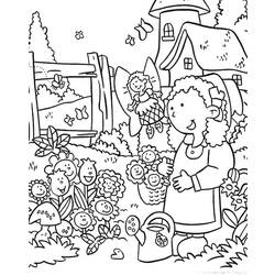 Disegno da colorare: Giardiniere (Mestieri e Professioni) #98770 - Pagine da Colorare Stampabili Gratuite