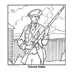 Disegno da colorare: Militare (Mestieri e Professioni) #102192 - Pagine da Colorare Stampabili Gratuite