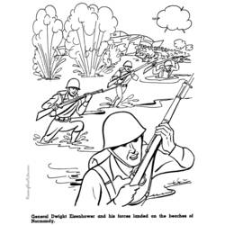 Disegno da colorare: Militare (Mestieri e Professioni) #102232 - Pagine da Colorare Stampabili Gratuite