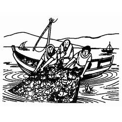 Disegno da colorare: Pescatore (Mestieri e Professioni) #103970 - Pagine da Colorare Stampabili Gratuite