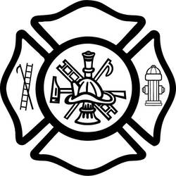 Disegno da colorare: Pompiere (Mestieri e Professioni) #105761 - Pagine da Colorare Stampabili Gratuite