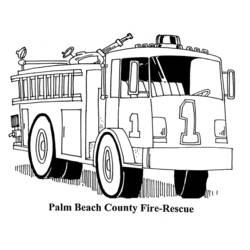 Disegno da colorare: Pompiere (Mestieri e Professioni) #105788 - Pagine da Colorare Stampabili Gratuite