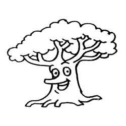 Disegno da colorare: Albero (Natura e Stagioni) #154692 - Pagine da Colorare Stampabili Gratuite