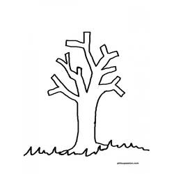 Disegno da colorare: Albero (Natura e Stagioni) #154737 - Pagine da Colorare Stampabili Gratuite