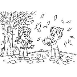 Disegni da colorare: Autunno - Pagine da Colorare Stampabili Gratuite