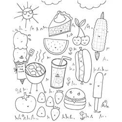 Disegno da colorare: Estate (Natura e Stagioni) #165138 - Pagine da Colorare Stampabili Gratuite