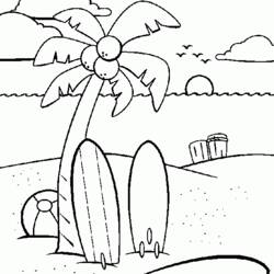 Disegno da colorare: Estate (Natura e Stagioni) #165217 - Pagine da Colorare Stampabili Gratuite