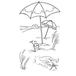 Disegno da colorare: Estate (Natura e Stagioni) #165225 - Pagine da Colorare Stampabili Gratuite