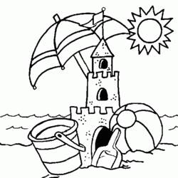 Disegno da colorare: Estate (Natura e Stagioni) #165443 - Pagine da Colorare Stampabili Gratuite