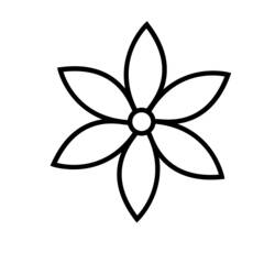 Disegni da colorare: Fiori - Pagine da Colorare Stampabili Gratuite
