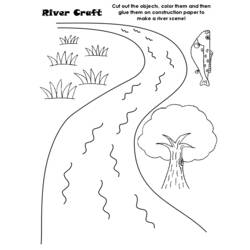 Disegni da colorare: Fiume - Pagine da Colorare Stampabili Gratuite