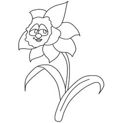 Disegni da colorare: Narciso - Pagine da Colorare Stampabili Gratuite