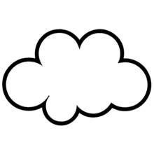 Disegni da colorare: Nuvola - Pagine da Colorare Stampabili Gratuite