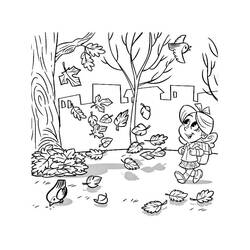 Disegno da colorare: Stagione Autunnale (Natura e Stagioni) #176728 - Pagine da Colorare Stampabili Gratuite
