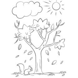 Disegno da colorare: Stagione Autunnale (Natura e Stagioni) #176735 - Pagine da Colorare Stampabili Gratuite
