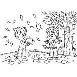 Disegno da colorare: Stagione Autunnale (Natura e Stagioni) #176739 - Pagine da Colorare Stampabili Gratuite