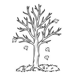Disegno da colorare: Stagione Autunnale (Natura e Stagioni) #176748 - Pagine da Colorare Stampabili Gratuite