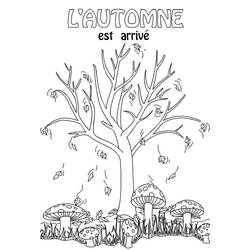 Disegno da colorare: Stagione Autunnale (Natura e Stagioni) #176759 - Pagine da Colorare Stampabili Gratuite