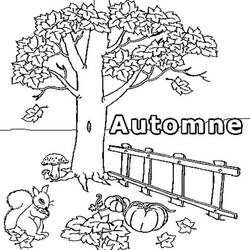 Disegno da colorare: Stagione Autunnale (Natura e Stagioni) #176762 - Pagine da Colorare Stampabili Gratuite