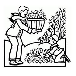 Disegno da colorare: Stagione Autunnale (Natura e Stagioni) #176763 - Pagine da Colorare Stampabili Gratuite