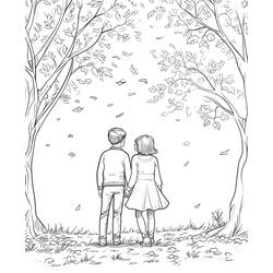 Disegno da colorare: Stagione Autunnale (Natura e Stagioni) #218732 - Pagine da Colorare Stampabili Gratuite