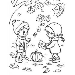 Disegno da colorare: Stagione Autunnale (Natura e Stagioni) #218736 - Pagine da Colorare Stampabili Gratuite