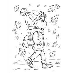 Disegno da colorare: Stagione Autunnale (Natura e Stagioni) #218738 - Pagine da Colorare Stampabili Gratuite