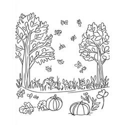 Disegno da colorare: Stagione Autunnale (Natura e Stagioni) #218739 - Pagine da Colorare Stampabili Gratuite