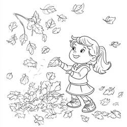 Disegno da colorare: Stagione Autunnale (Natura e Stagioni) #218740 - Pagine da Colorare Stampabili Gratuite
