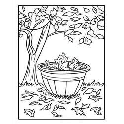 Disegno da colorare: Stagione Autunnale (Natura e Stagioni) #218748 - Pagine da Colorare Stampabili Gratuite