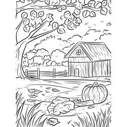 Disegno da colorare: Stagione Autunnale (Natura e Stagioni) #218749 - Pagine da Colorare Stampabili Gratuite