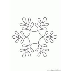 Disegno da colorare: Fiocco di neve (Natura) #160480 - Pagine da Colorare Stampabili Gratuite