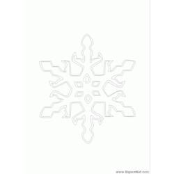 Disegno da colorare: Fiocco di neve (Natura) #160504 - Pagine da Colorare Stampabili Gratuite