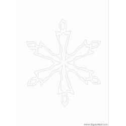 Disegno da colorare: Fiocco di neve (Natura) #160539 - Pagine da Colorare Stampabili Gratuite