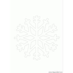 Disegno da colorare: Fiocco di neve (Natura) #160560 - Pagine da Colorare Stampabili Gratuite