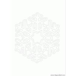 Disegno da colorare: Fiocco di neve (Natura) #160563 - Pagine da Colorare Stampabili Gratuite