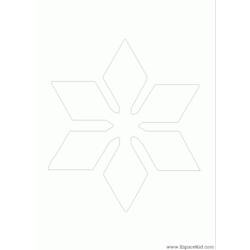 Disegno da colorare: Fiocco di neve (Natura) #160604 - Pagine da Colorare Stampabili Gratuite