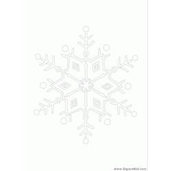 Disegno da colorare: Fiocco di neve (Natura) #160627 - Pagine da Colorare Stampabili Gratuite