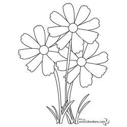 Disegno da colorare: fiori (Natura) #155003 - Pagine da Colorare Stampabili Gratuite