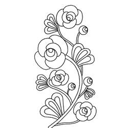 Disegno da colorare: fiori (Natura) #155004 - Pagine da Colorare Stampabili Gratuite