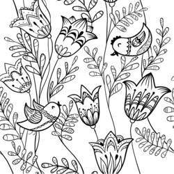 Disegno da colorare: fiori (Natura) #155053 - Pagine da Colorare Stampabili Gratuite