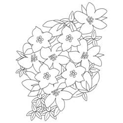 Disegno da colorare: fiori (Natura) #155063 - Pagine da Colorare Stampabili Gratuite