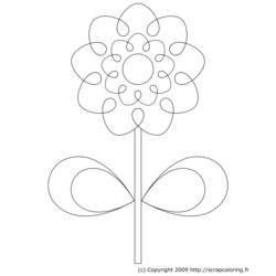 Disegno da colorare: fiori (Natura) #155119 - Pagine da Colorare Stampabili Gratuite