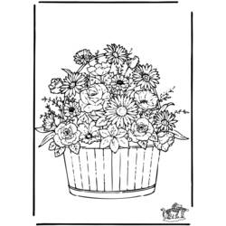Disegno da colorare: fiori (Natura) #155120 - Pagine da Colorare Stampabili Gratuite