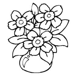 Disegno da colorare: fiori (Natura) #155122 - Pagine da Colorare Stampabili Gratuite