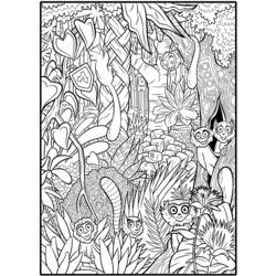 Disegno da colorare: foresta (Natura) #157017 - Pagine da Colorare Stampabili Gratuite