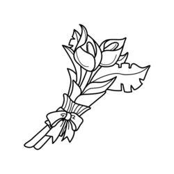 Disegno da colorare: Mazzo di fiori (Natura) #160773 - Pagine da Colorare Stampabili Gratuite