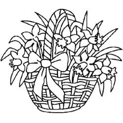 Disegno da colorare: Mazzo di fiori (Natura) #160833 - Pagine da Colorare Stampabili Gratuite