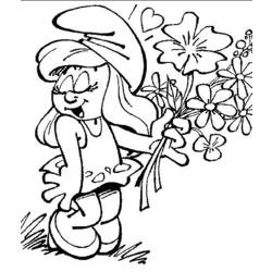 Disegno da colorare: Mazzo di fiori (Natura) #160867 - Pagine da Colorare Stampabili Gratuite