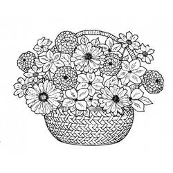 Disegno da colorare: Mazzo di fiori (Natura) #160875 - Pagine da Colorare Stampabili Gratuite